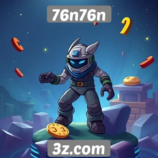 Análise da jogabilidade no site 76n76n